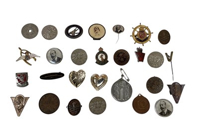 Lot 296 - A group of various commemorative, military and...
