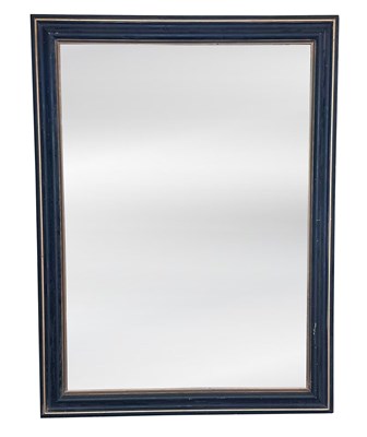 Lot 1011 - A large decorative black framed rectangular...