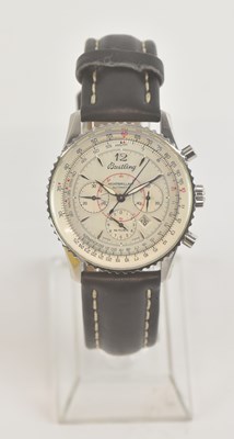 Lot 1696 - BREITLING; a gentleman's Montbrillant...