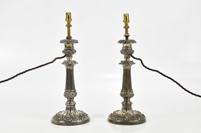 Lot 2025 - JOHN & THOMAS SETTLE, GUNN & CO; a pair of...