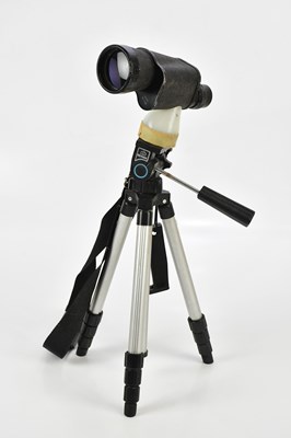 Lot 1474 - ENBEECO; a compass bearing monocular 7x50, on...