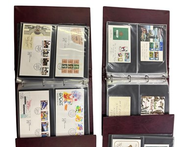 Lot 321 - Six albums of Royal Mail first day covers from...