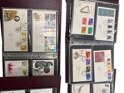 Lot 321 - Six albums of Royal Mail first day covers from...