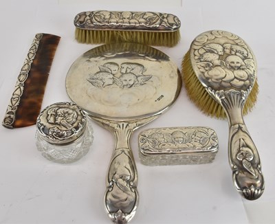 Lot 1066 - WILLIAM COMYNS & SONS; an Edward VII Art...