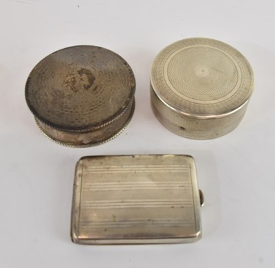 Lot 1125 - COHEN & CHARLES; a George V hallmarked silver...