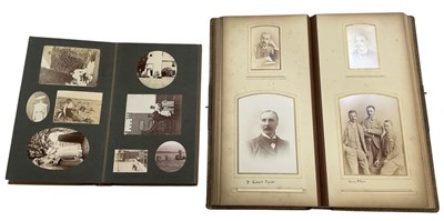 Lot 492 - A 19th century and later leather bound...