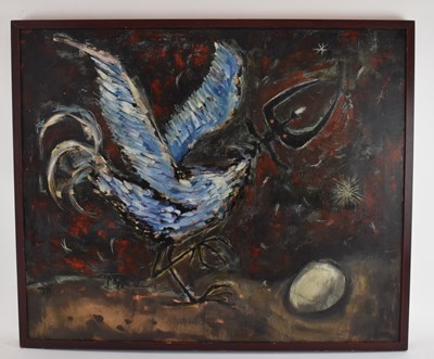 Lot 127 - MARTIN BRADLEY (British, 1931-2023); oil on...
