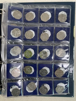 Lot 583 - CHANGE CHECKER; an album comprising twenty-six...