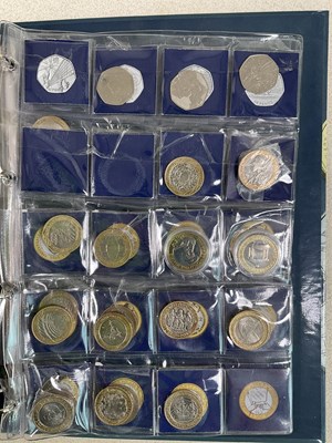 Lot 583 - CHANGE CHECKER; an album comprising twenty-six...