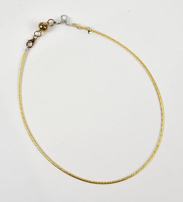 Lot 232 - BELLARRI; an Italian yellow and white metal...