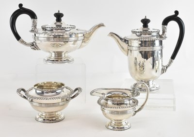 Lot 1026 - WALKER & HALL; a George V hallmarked silver...