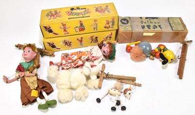 Lot 256 - PELHAM; five assorted puppets