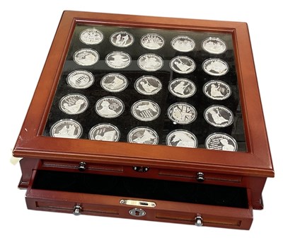 Lot 1621 - DANBURY MINT; an impressive collector's...