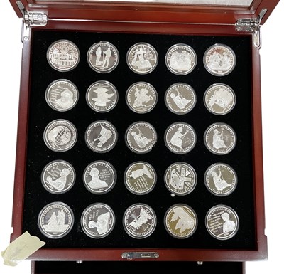 Lot 1621 - DANBURY MINT; an impressive collector's...