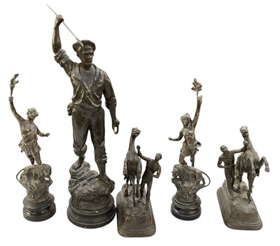 Lot 616 - A group of five early 20th century and later...