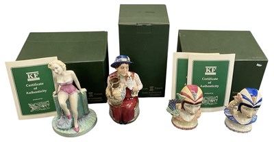 Lot 534 - KEVIN FRANCIS; a boxed figure, 'The Marilyn...