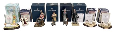 Lot 536 - ROYAL DOULTON; a collection of eight boxed...