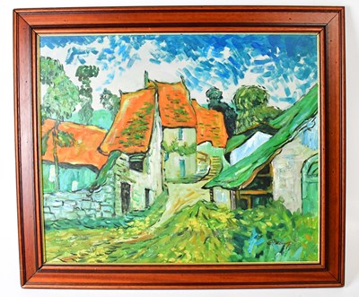 Lot 561 - GEELONG (20th century); oil on board, after...