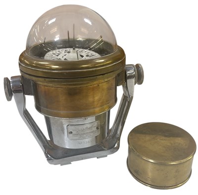 Lot 351 - An early 20th century Sestrel lifeboat compass,...