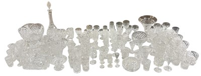Lot 588 - A large quantity of assorted cut and crystal...