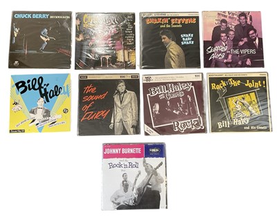 Lot 408 - A selection of mainly rock and roll 10 inch LP...