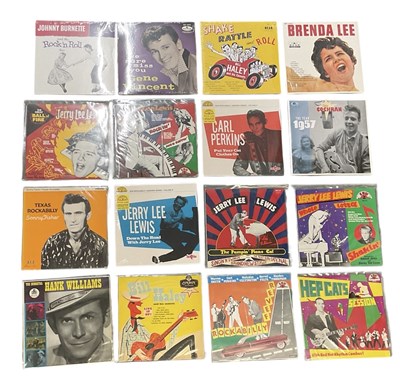 Lot 391 - A group of mainly 10 inch rock and roll...