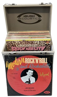 Lot 386 - A selection of mainly rockabilly and hillbilly...