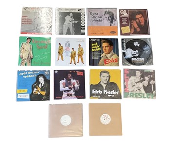 Lot 436 - ELVIS PRESLEY; a collection of 10 inch albums...