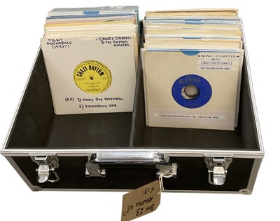Lot 383 - A collection of more than eighty 45rpm...