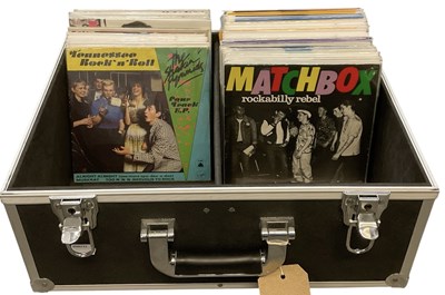 Lot 389 - ROCKABILLY; a collection of over sixty UK...