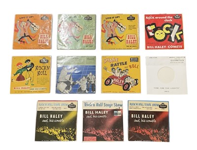 Lot 412 - BILL HALEY; eleven EPs by Bill Haley including...
