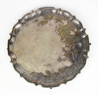 Lot 758 - BARKER BROS SILVER LTD; a George V hallmarked...