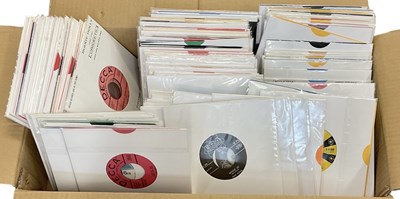Lot 362 - ROCKABILLY; a collection of over eighty 45rpm...