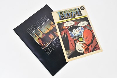 Lot 299 - PINK FLOYD; a programme/comic from their...