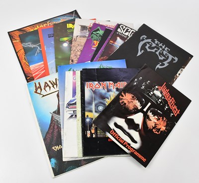 Lot 302 - A collection of tour programmes mostly from...