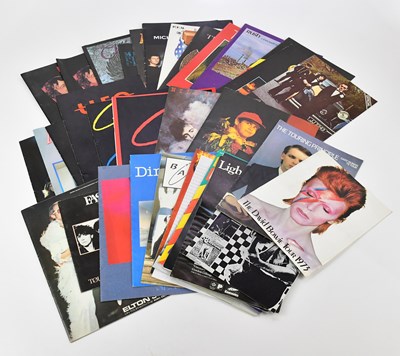 Lot 308 - A collection of tour programmes for various...
