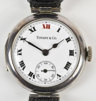 Lot 582 - TIFFANY & CO; a sterling silver WWI trench...