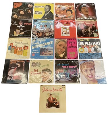 Lot 376 - A collection of rock and roll related records,...