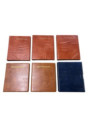 Lot 480 - Five Royal Mail albums of postcards to the...