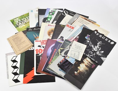 Lot 301 - A collection of tour programmes mostly from...