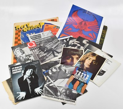 Lot 307 - A collection of music ephemera, to include...