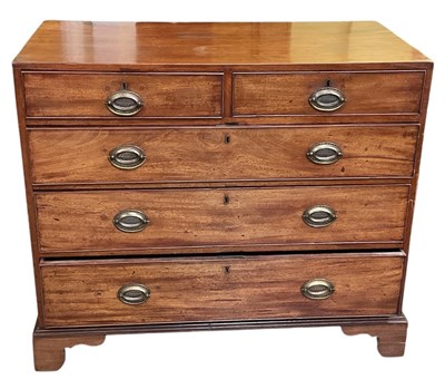 Lot 71 - An early 19th century George III mahogany...