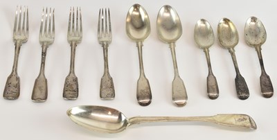 Lot 1037 - HENRY HOLLAND; a Victorian hallmarked silver...