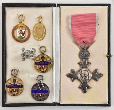 Lot 1206 - ROYAL MINT; an MBE medal, inscribed 'For God...