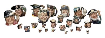 Lot 545 - ROYAL DOULTON; a collection of twenty-five...