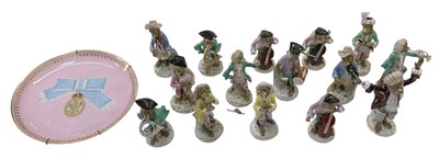 Lot 537 - A collection of fifteen 19th century...