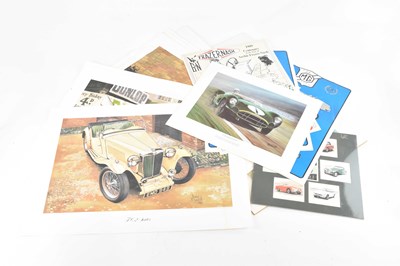Lot 1801 - A collection of ephemera relating to MG,...