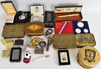 Lot 209 - A large collection of mixed cigarette lighters...