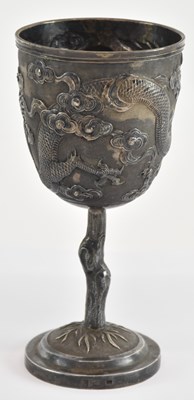 Lot 1082 - An early 20th century Chinese Export silver...
