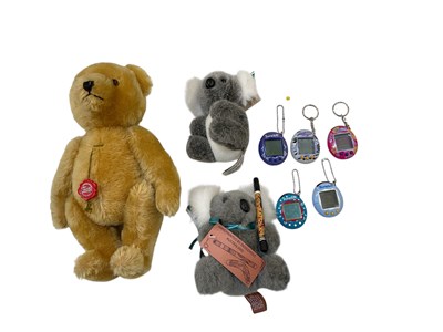 Lot 525 - A Hermann original musical clockwork teddy...